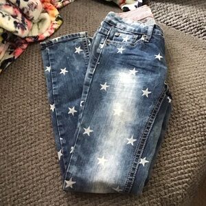 Zanadi Blue Starry Skinny Jeans